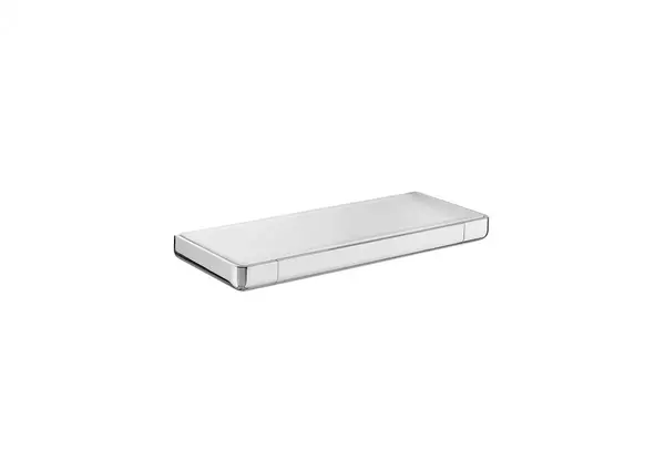 Raft dus Roca Tempo A817040001, montare pe perete, 300 x 110 mm, metal/sticla, Crom