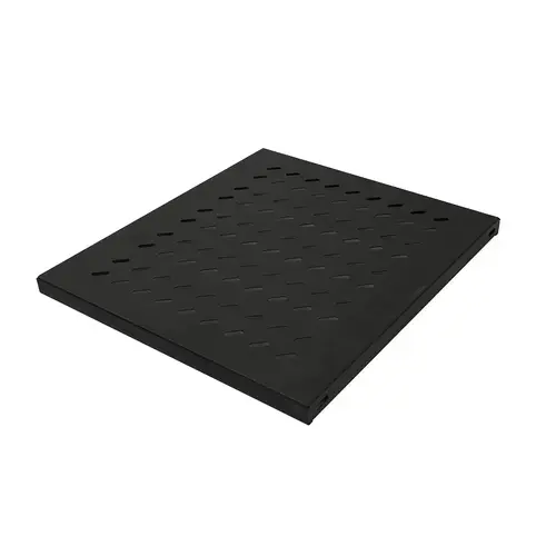 Raft fix Logilink SF1F65B 1U pentru rack 19″, adancime 525mm, sarcina maxima 50Kg, otel 1mm