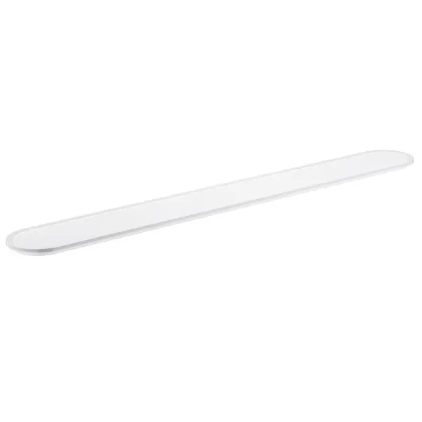 Raft Grohe Selection 41057000, 600 mm, sticla, compatibil suport 41056000, Alb