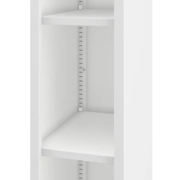 Raft metalic ingust, de arhivare pentru documente alb: TIM 250 x 1850 x 400 mm Raft metalic îngust de arhivare pentru documente, alb, 250x1850x400 mm: TIM
