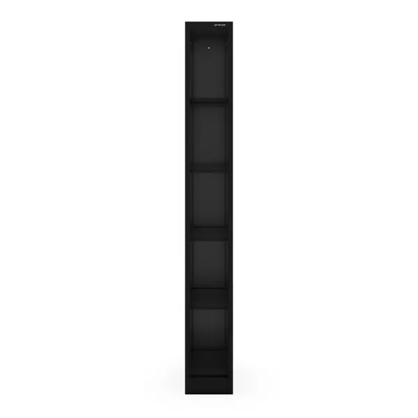 Raft metalic ingust, de arhivare pentru documente negru: TIM 250 x 1950 x 450 mm Raft metalic îngust de arhivare pentru documente, negru, 250x1950x450 mm: TIM