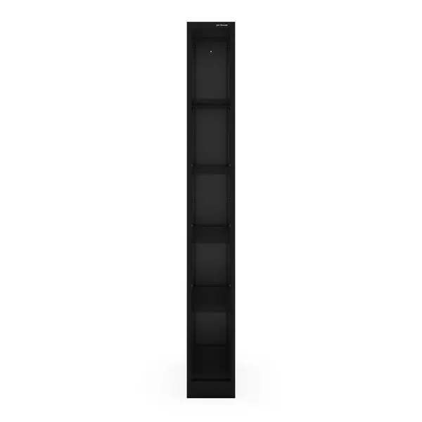 Raft metalic ingust, de arhivare pentru documente negru: TIM 250 x 1950 x 600 mm Raft metalic îngust de arhivare pentru documente, negru, 250x1950x600 mm: TIM