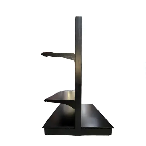 Raft metalic pentru expunere &icirc;n magazine, dimensiuni L 1200x l 1000x H 1600 mm
