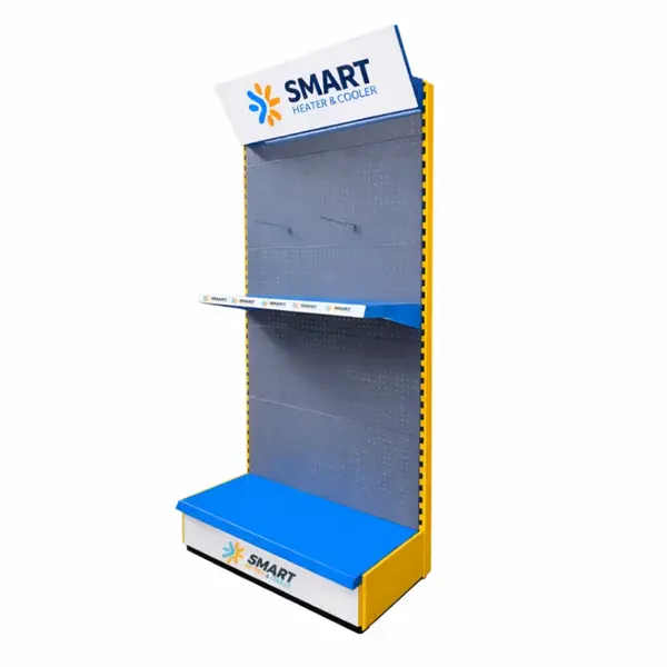 Raft metalic pentru expunere &icirc;n magazine, dimensiuni L1000&times;W450&times;H2000 mm