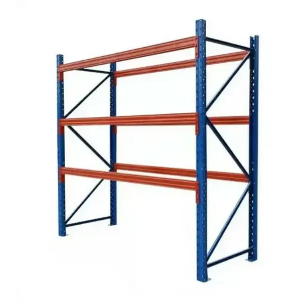 Raft pentru depozitare paleti 2880mm x Adancime 1100mm x Inaltime 5000mm, 3300kg/nivel/12 europaleti