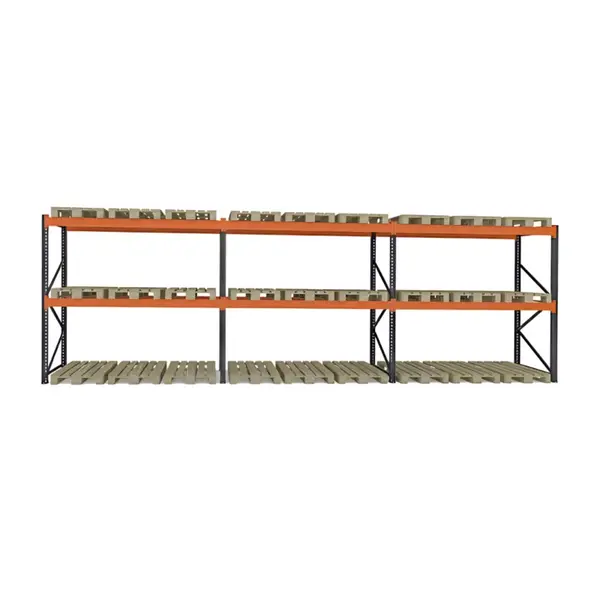 Raft pentru depozitare paleti 8460mm x Adancime 1100mm x Inaltime 3500mm, 3300kg/nivel/27 europaleti