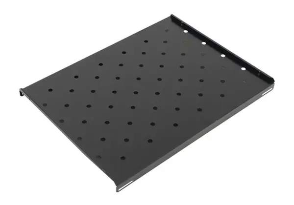 Raft rack 19 inch fix, adancime 650mm, metalic, negru, Asytech ASY-S-1000F