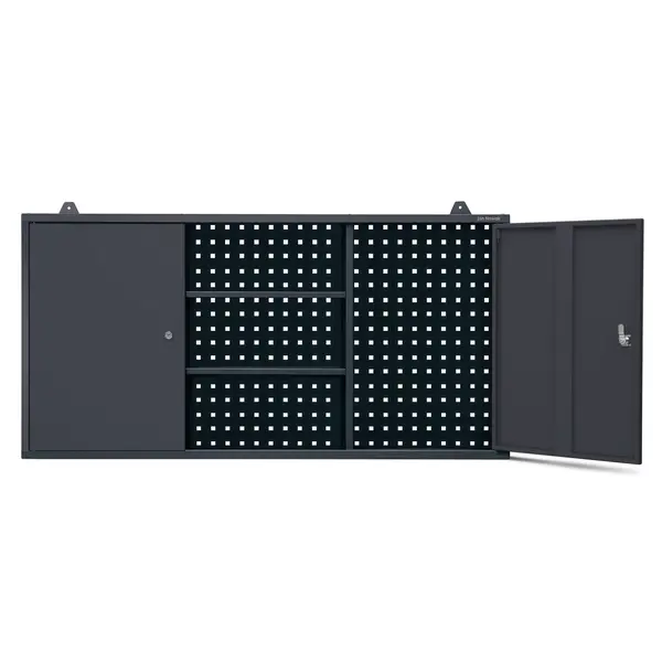 Raft suspendat pentru unelte BEN, 1200 x 600 x 200 mm, antracit Raft suspendat pentru unelte BEN, 1200 x 600 x 200 mm, antracit