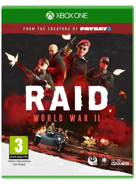 RAID World War II 2 XBOX ONE