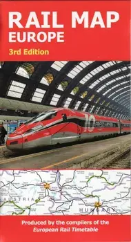 Rail Map Europe. 3rd Edition, Sheet Map/***