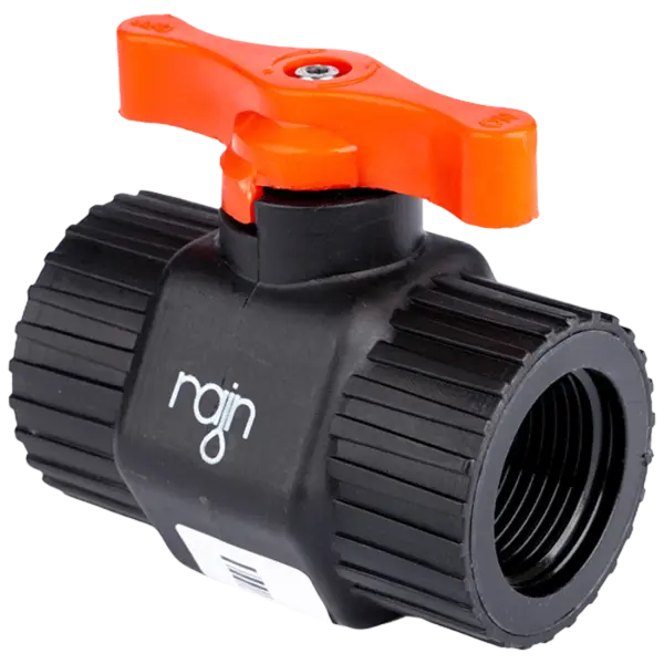 Rain Robinet Pp Cu Bila Metalica 2 X Fi ,1"