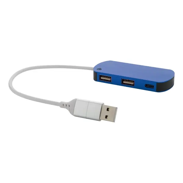Raluhub Port USB - albastru
