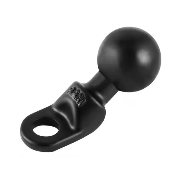RAM MOUNTS Baza fixare in unghi RAM Mounts, cu gaura de 9mm, culoare neagra