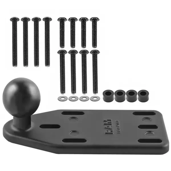 RAM MOUNTS Baza fixare, pentru rezervor lichid frana, RAM Mounts, negru zincat