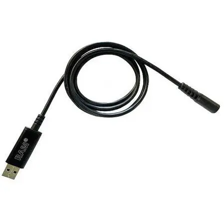 RAM MOUNTS Cablu adaptor audio RAM® - Conector femela 3,5 mm la USB tip A masculin