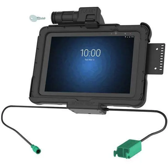 RAM MOUNTS GDS® Key Locking Power + Dual USB Dock pentru Zebra ET5x 10.1 Series