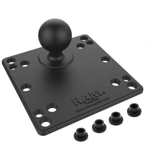RAM MOUNTS RAM® 100x100mm Placa VESA cu bila - dimensiune C