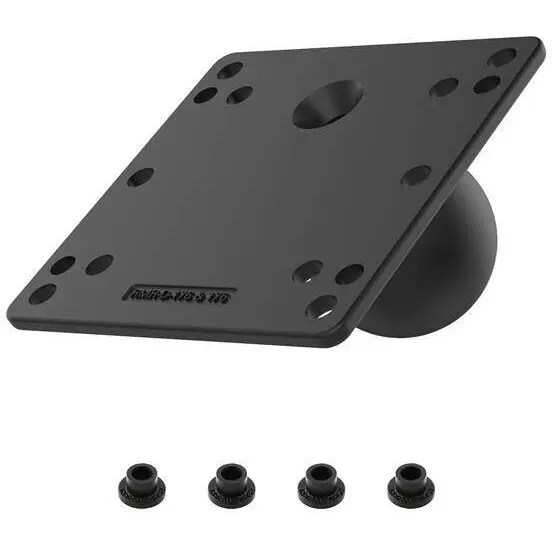 RAM MOUNTS RAM® 100x100mm VESA Plate with Ball - D Size