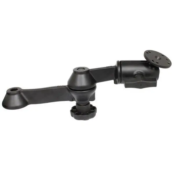 RAM MOUNTS RAM® 12 brat dublu pivotant cu placa rotunda - dimensiune C
