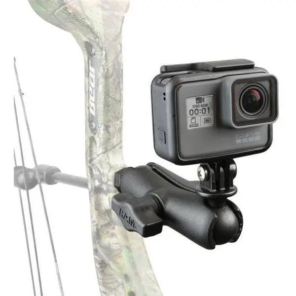 RAM MOUNTS RAM® Bow-Cam™ Mount cu adaptor universal pentru camera de actiune