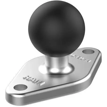 RAM MOUNTS RAM® Chrome Diamond Ball Base