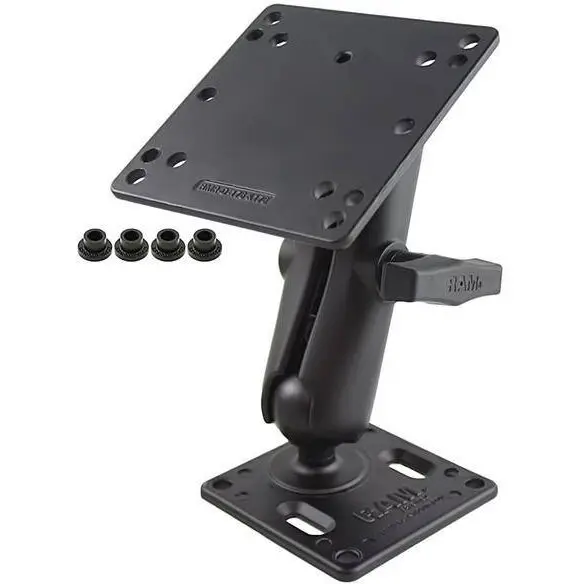 RAM MOUNTS RAM® Double Ball Mount cu placa VESA de 75x75mm si placa VESA de 100x100mm