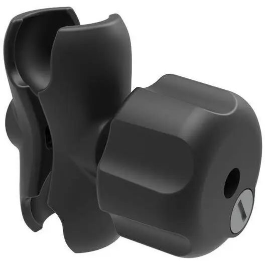 RAM MOUNTS RAM® Double Socket Arm with Brass Key Lock Knob - C Size Short