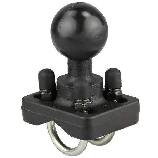 RAM MOUNTS RAM® Double U-Bolt Ball Base pentru sine de .75 - 1
