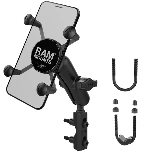 RAM MOUNTS RAM MOUNTS SET (B) PRINDERE U-BOLT LATERAL / LEGATURA MEDIE / SUPORT X-GRIP /MARE