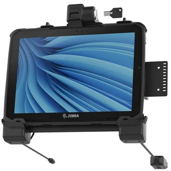 RAM MOUNTS RAM® Power + Dual USB Locking Dock pentru tableta Zebra ET8x 2-in-1