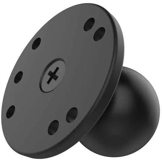 RAM MOUNTS RAM® Round Plate with Ball & Steel Reinforced Bolt