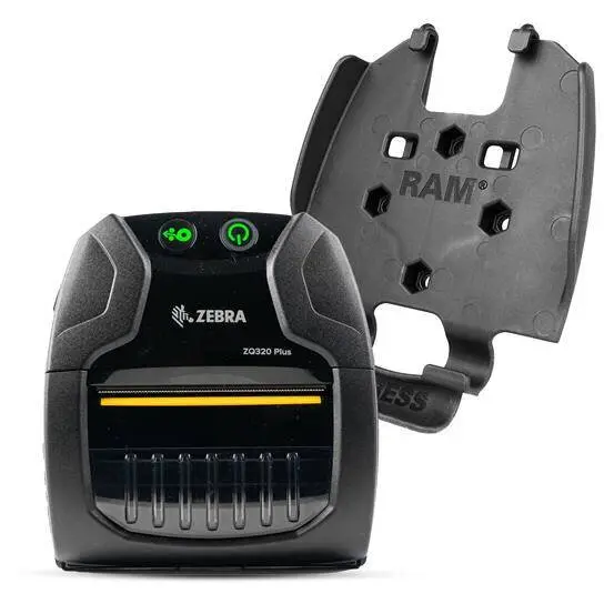 RAM MOUNTS RAM® Suport de imprimanta cu eliberare rapida pentru seria Zebra ZQ310