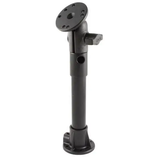 RAM MOUNTS RAM® Suport pentru tevi din PVC cu bila si soclu unic si placa rotunda