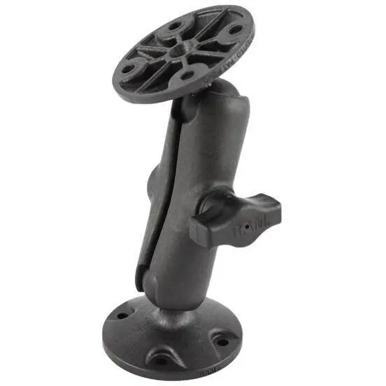 RAM MOUNTS RAM® Suport universal compozit cu bila dubla cu doua placi rotunde