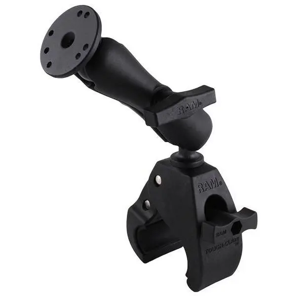 RAM MOUNTS RAM® Tough-Claw™ Clema mare Suport dublu cu bila cu placa rotunda