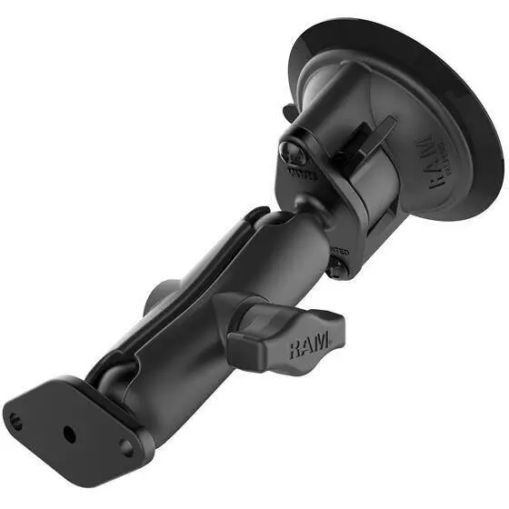 RAM MOUNTS RAM® Twist-Lock™ Suction Cup Double Ball Mount - Medium