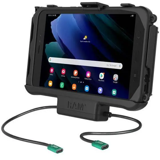 RAM MOUNTS RAM® USB-C Powered Dock + date USB-C pentru Samsung Tab Active5 & 3