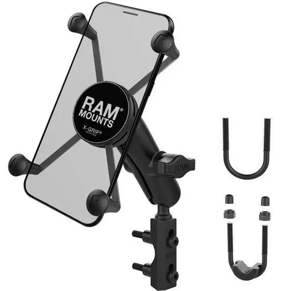 RAM MOUNTS RAM® X-Grip® Suport mare pentru telefon cu baza pentru rezervor de frana/ ambreiaj - Mediu