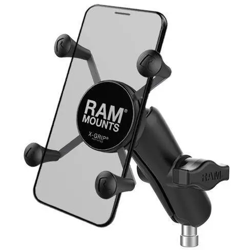 RAM MOUNTS RAM® X-Grip® Suport pentru telefon cu baza de prindere pentru ghidon de motocicleta