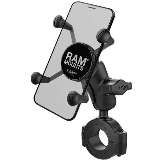 RAM MOUNTS Suport pentru telefon RAM® X-Grip® cu baza pentru sina mare RAM® Torque™ - scurt