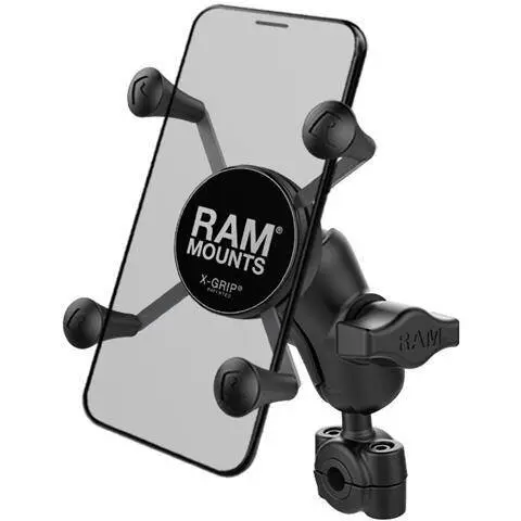 RAM MOUNTS Suport pentru telefon RAM® X-Grip® cu baza pentru sina mica RAM® Torque™ - scurt