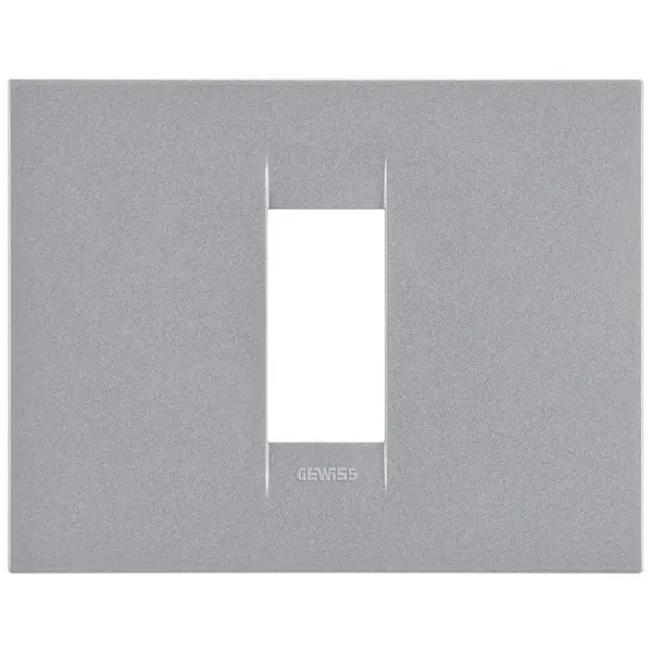 Rama 1 modul Gewiss Chorus Geo GW16401VT, titan
