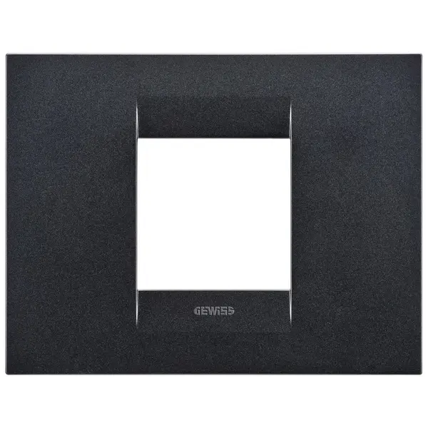 Rama 2 module Gewiss Chorus Geo GW16402VA, ardezie