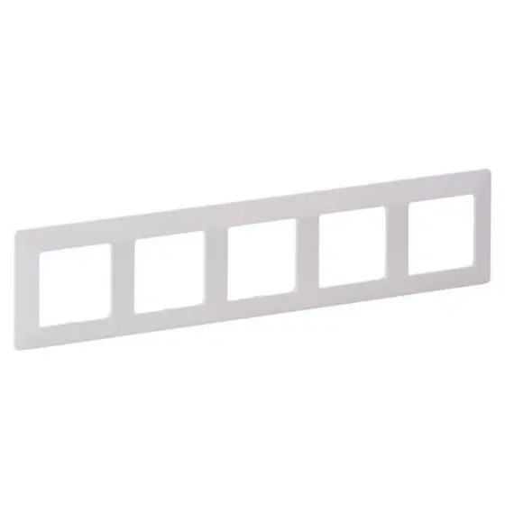 Rama 5 posturi Legrand 754005, IP20, IK04, alba