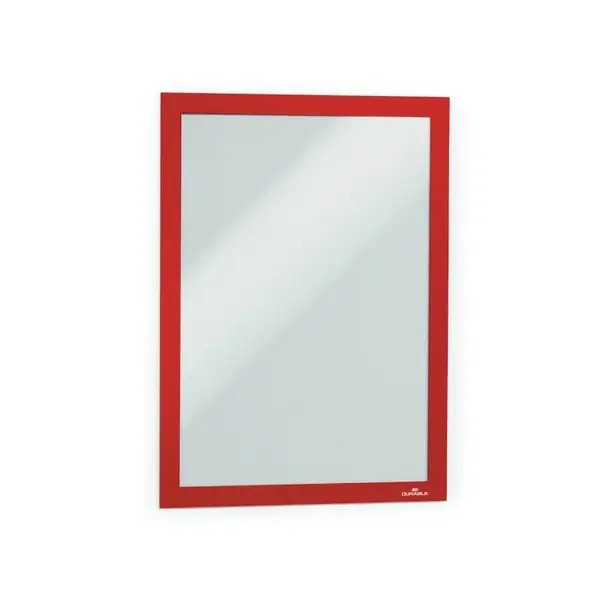 Rama autoadeziva magnetica Durable Duraframe A4 2 bucati/set rosu Rama autoadeziva magnetica Durable Duraframe A4 2 bucati/set rosuRama autoadeziva magnetica Durable Duraframe A4 2 bucati/set rosu