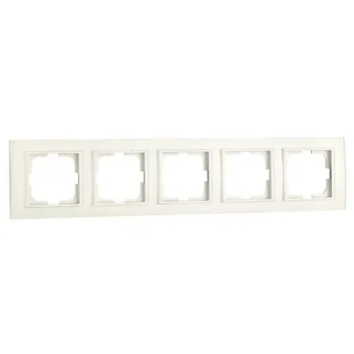 Rama cu 5 Posturi Mina Ovivo OV00460, Natural alb