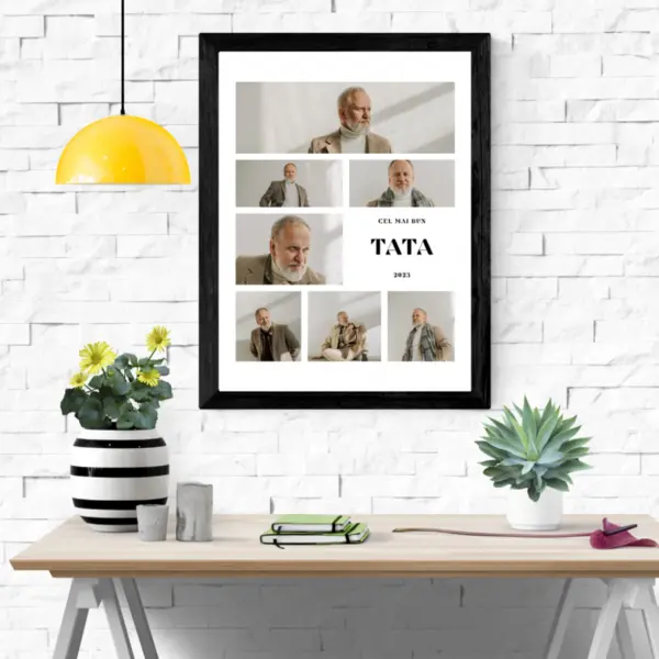 Rama foto personalizata Cel mai bun tata