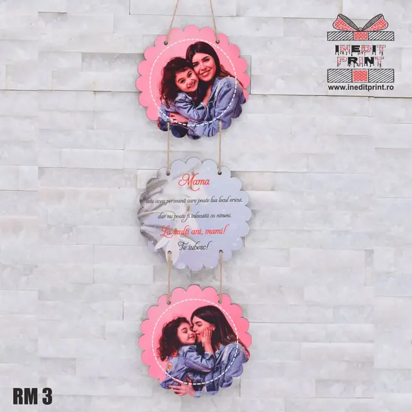Rama foto personalizata flower RM3