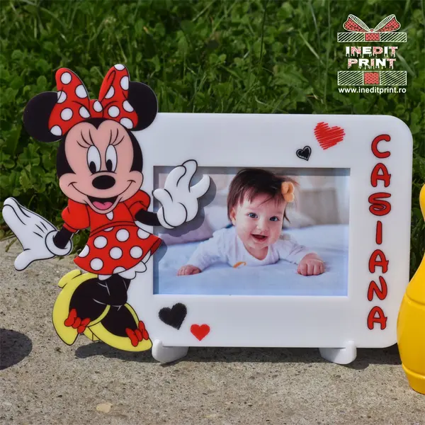 Rama foto personalizata Minnie Red RFP3 MDF