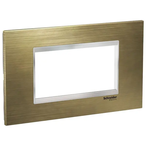 Rama inox 4M Schneider Easy Styl LMR7724038, bronz/crom